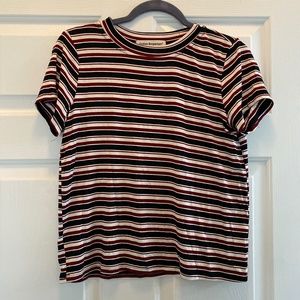 Cotton Emporium Mock Neck T-Shirt